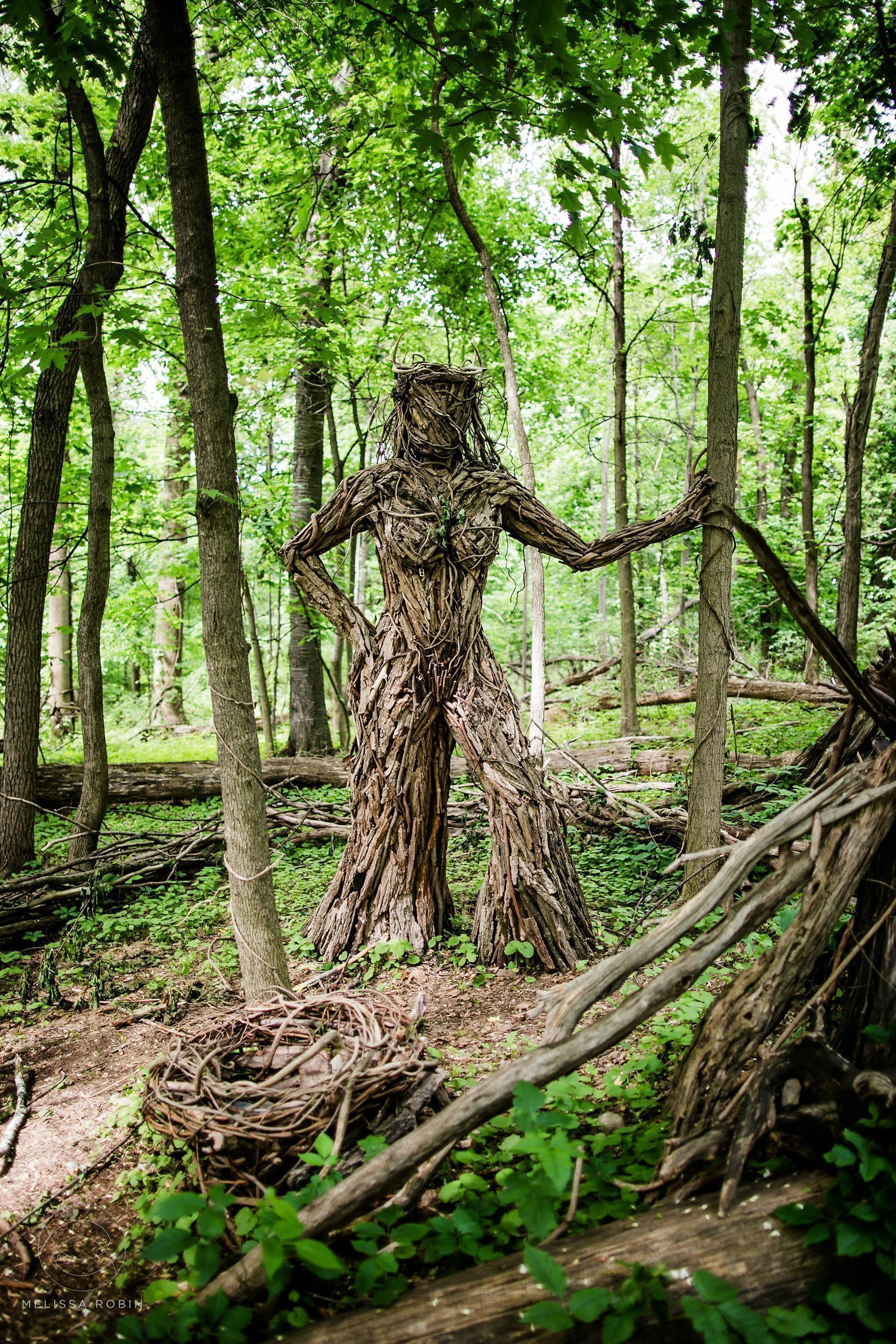 Minerva Statue on CoSM Grounds